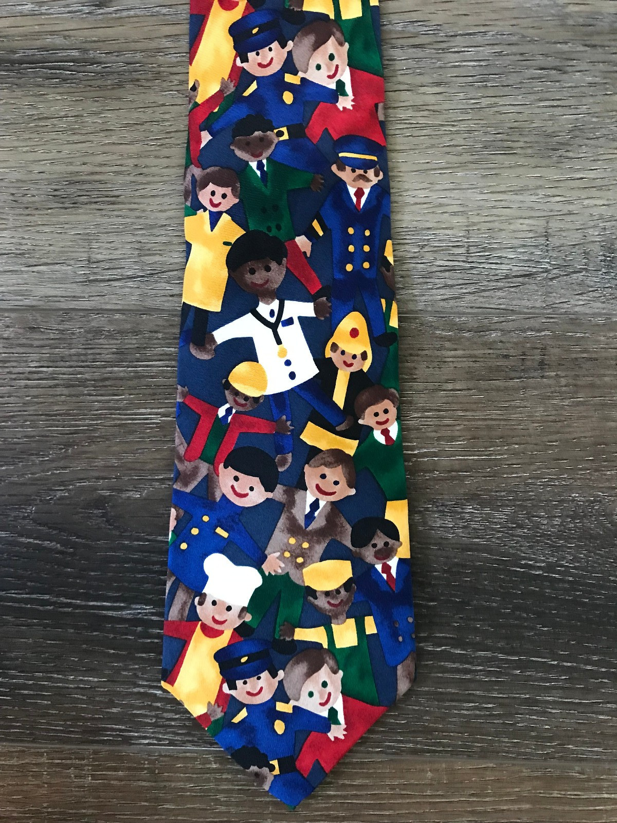 Save The Children Sarah-Age 12 Dads Silk Classic Neck Tie