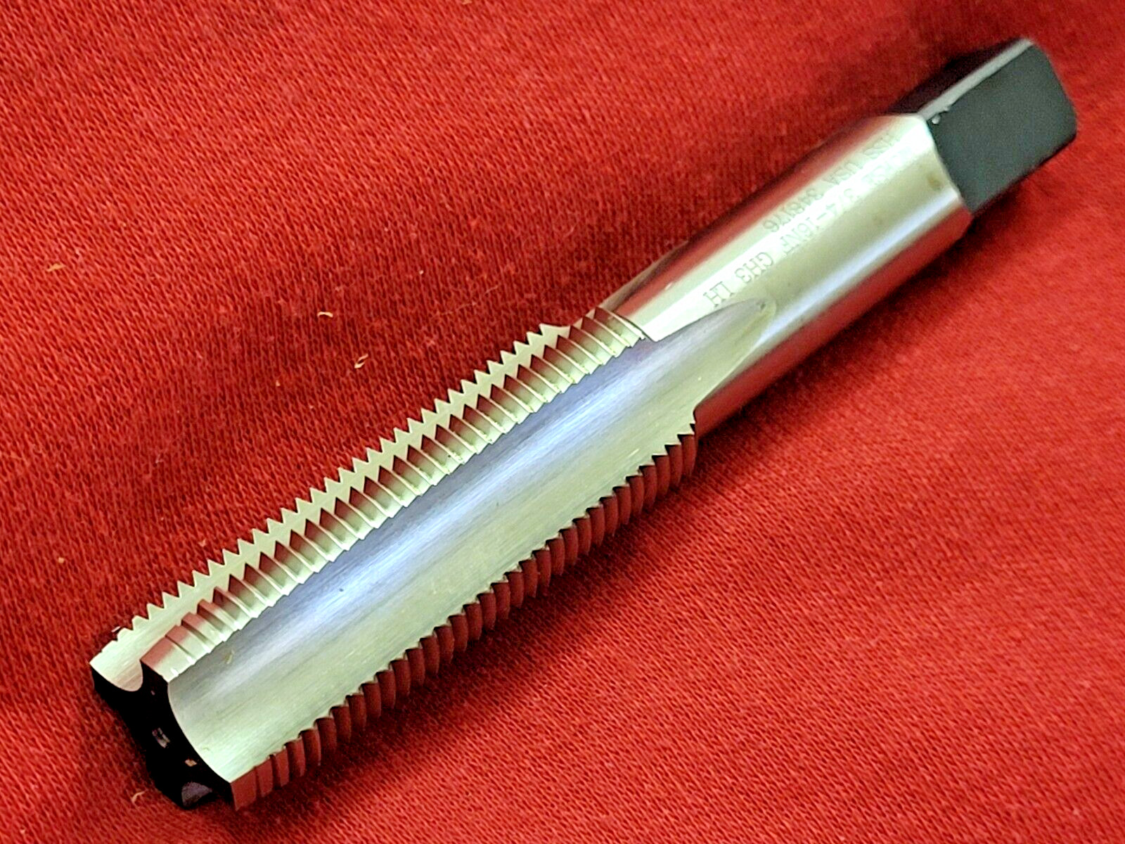 3/4-16 NF LEFT HAND Plug Hand Tap Morse MT3733455 LH 4 Flute HSS GH3 USA
