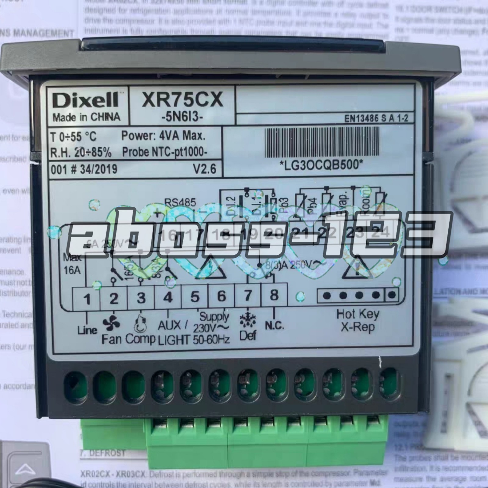 DIXELL XR75CX-5N6I3 Temperature controller#1pcs New In Box