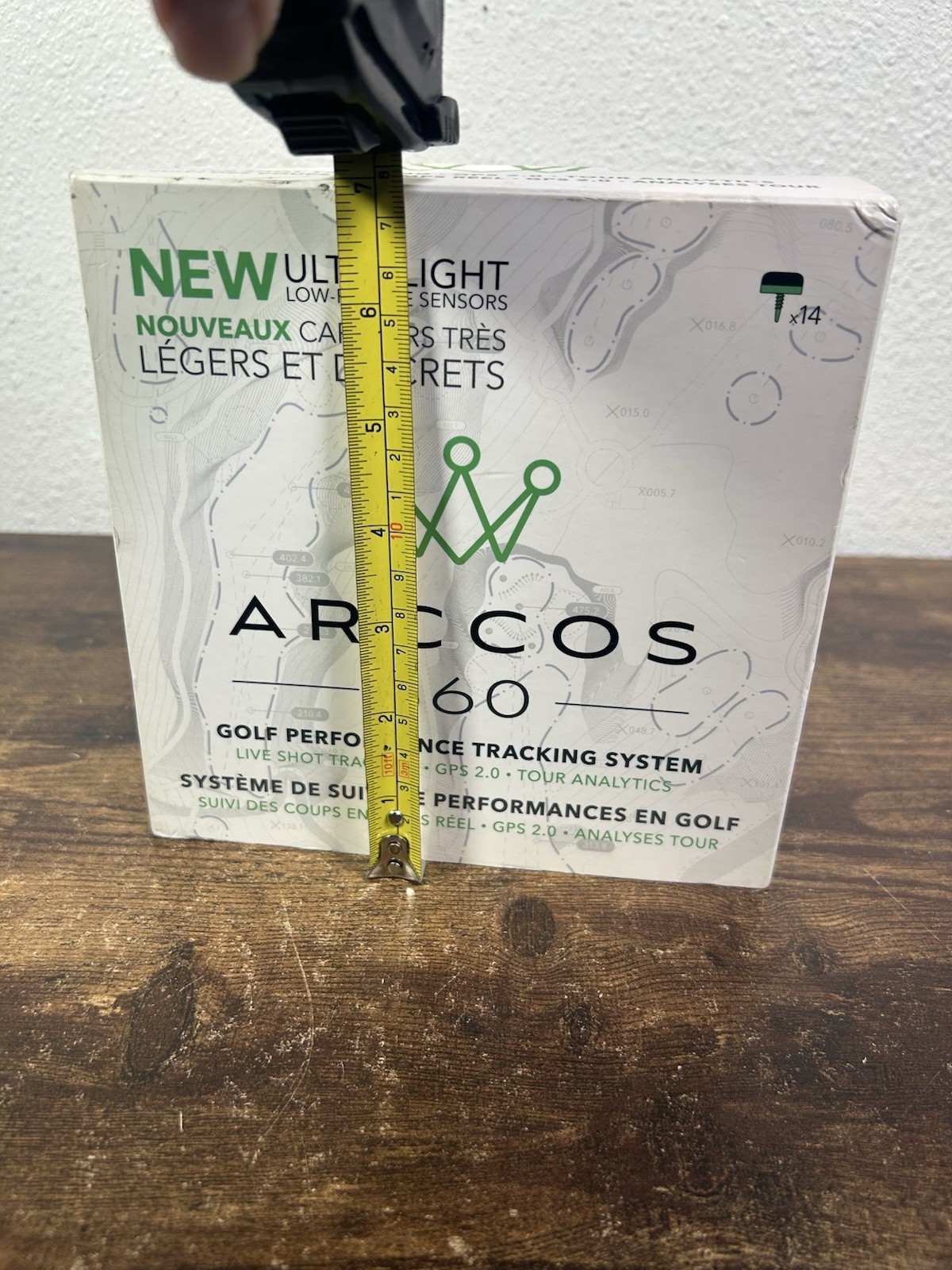 Arccos 360 Smart Caddie Sensor 14 pieces Set In Original Box