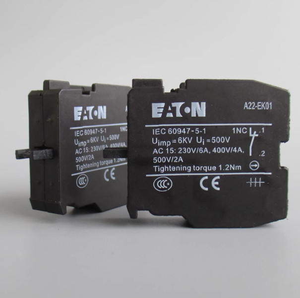1PC Eaton A22-EK01 ,Moeller Switch Contact Block
