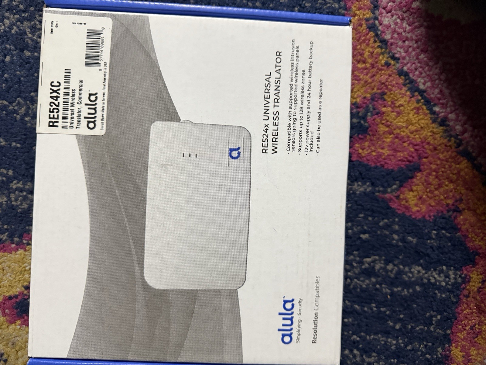 Alula RE524X Wireless Translator - White BRAND NEW