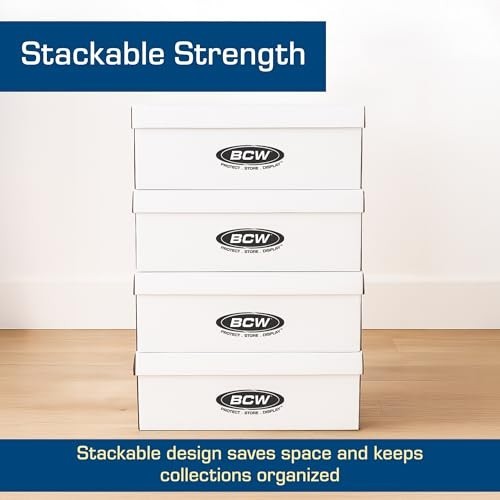 BCW Long Comic Storage Box 2 Pack for Current & Silver Age Comics