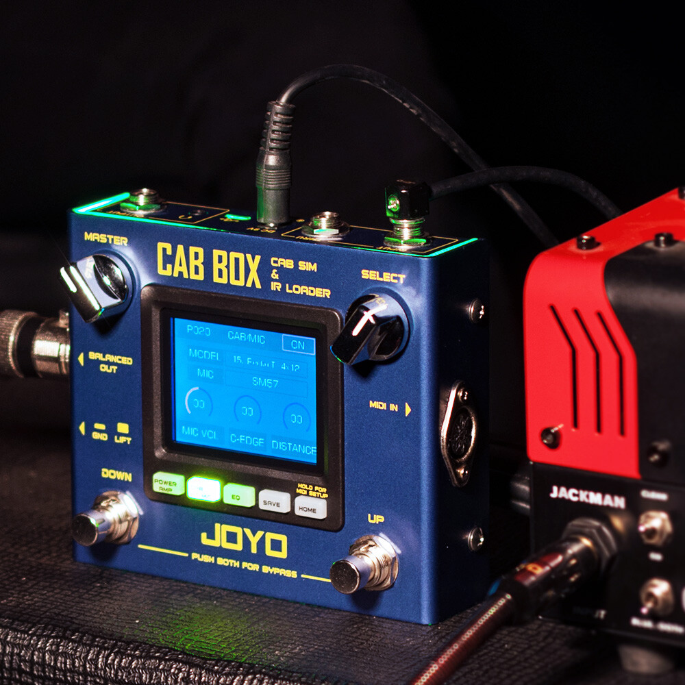 JOYO Multi Effects Pedal Power Amp Simulation & Cabinet Modeling Guitar Pedal