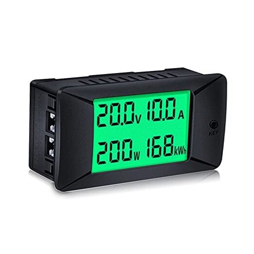DC Multifunction Battery Monitor Meter,0 DC 300A Battery Meter（Built-in Shunt）
