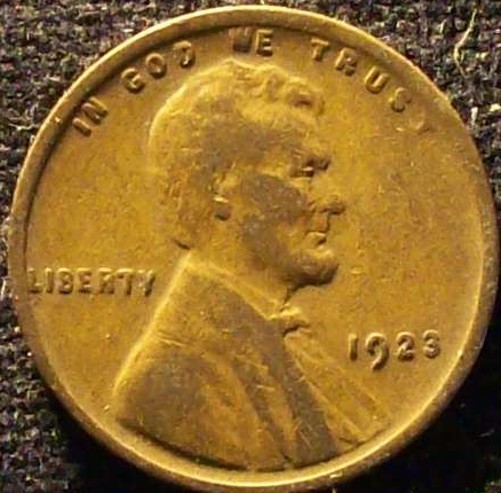 1923 Lincoln Wheat Penny