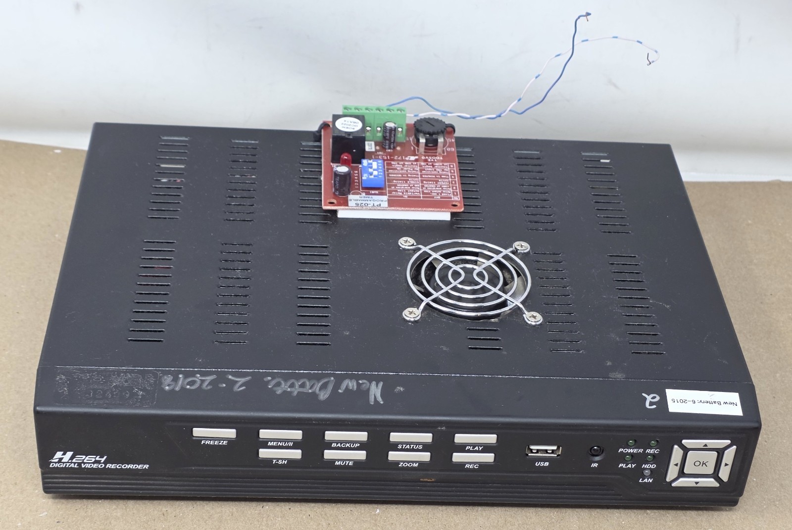 Zymation Industries DVRH-2404HT728 H.264 4Ch High Temp DVR (138F) w/PT-025 Timer