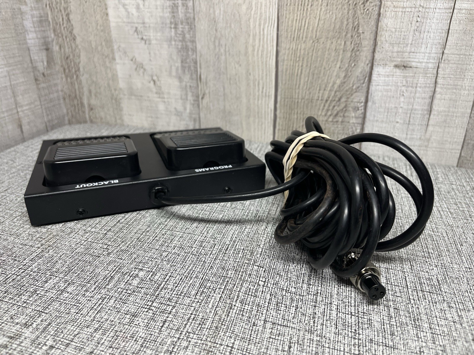 2 BAR FLEX T FOOT SWITCH DJ PEDAL PROGRAMS BLACKOUT