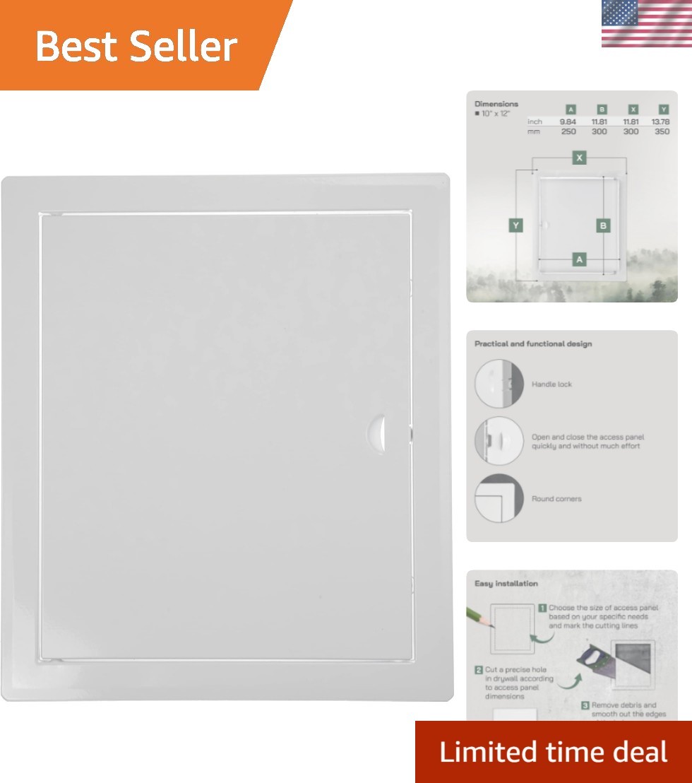 Professional-Grade 10x12 Access Panel for Drywall - Ideal for Contractors