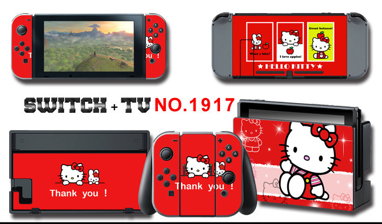 Vinyl Decal Skin Sticker Protector for Nintendo Switch #1917