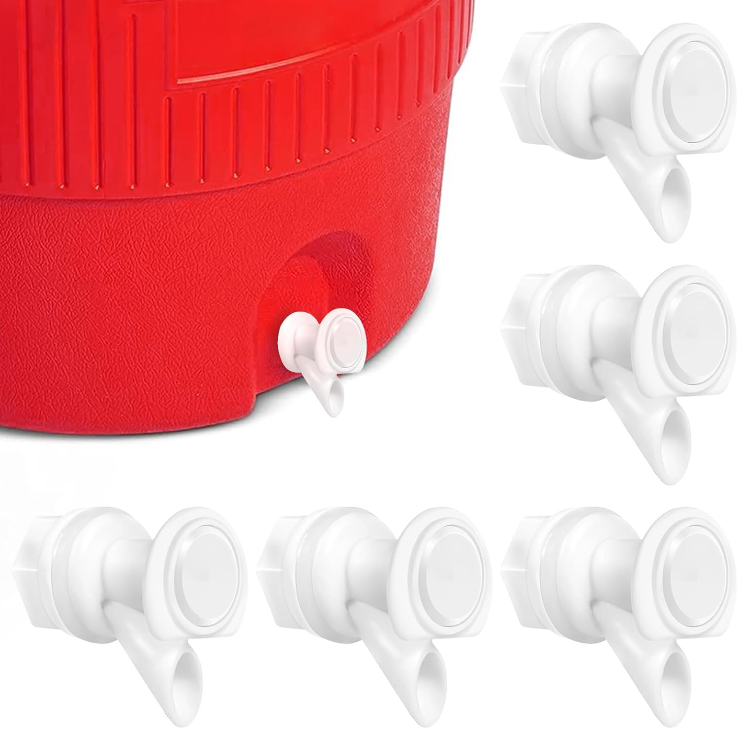 3Pcs Push Button Water Spigot Cooler Spigot Replacement,Compatible with Igloo 2,