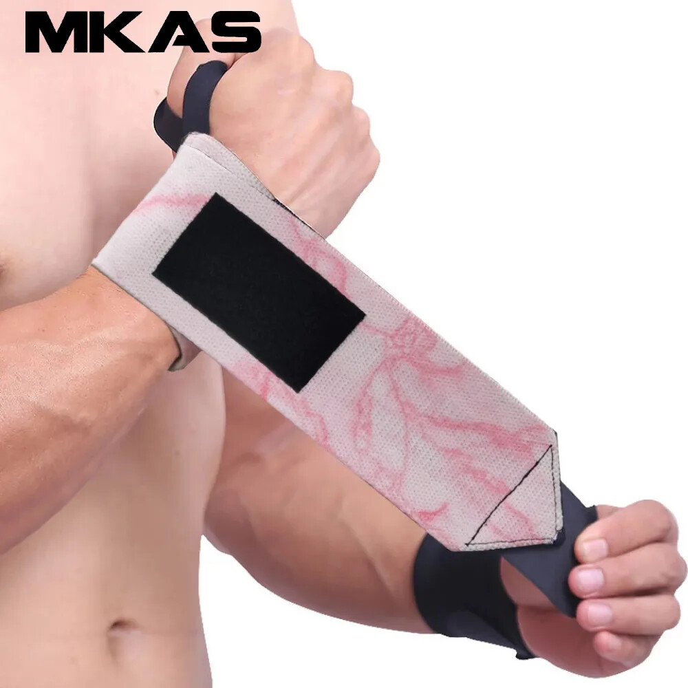 1Pair Wristband Wrist Support Weight Lifting Training Wrist Support Brace Straps