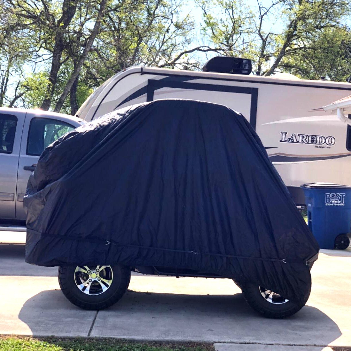 Golf Cart Cover 2 Passenger Enclosure Waterproof For Club Car Ez go Yamaha