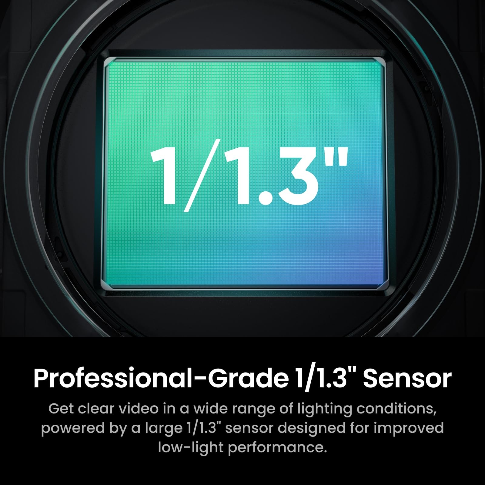 Link 2C Pro Creator Bundle – 4K Webcam for PC/Mac, 1/1.3” Sensor, Low-Light, ...