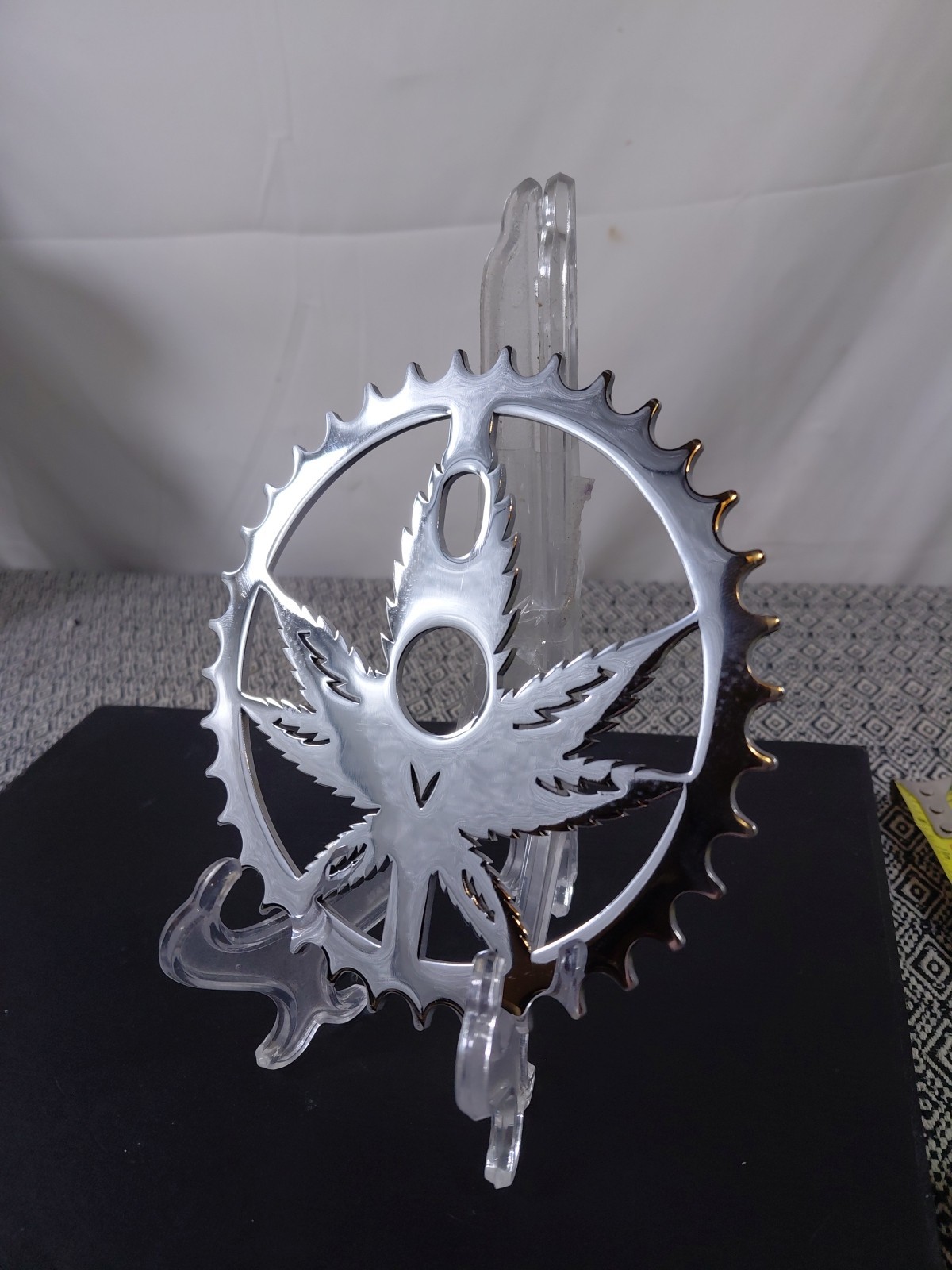 NEW! BICYCLE 36T LASER CUT MARIJUANA SPROCKET.