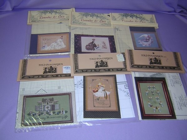 6 Lavender & Lace and Told In A Garden Patterns