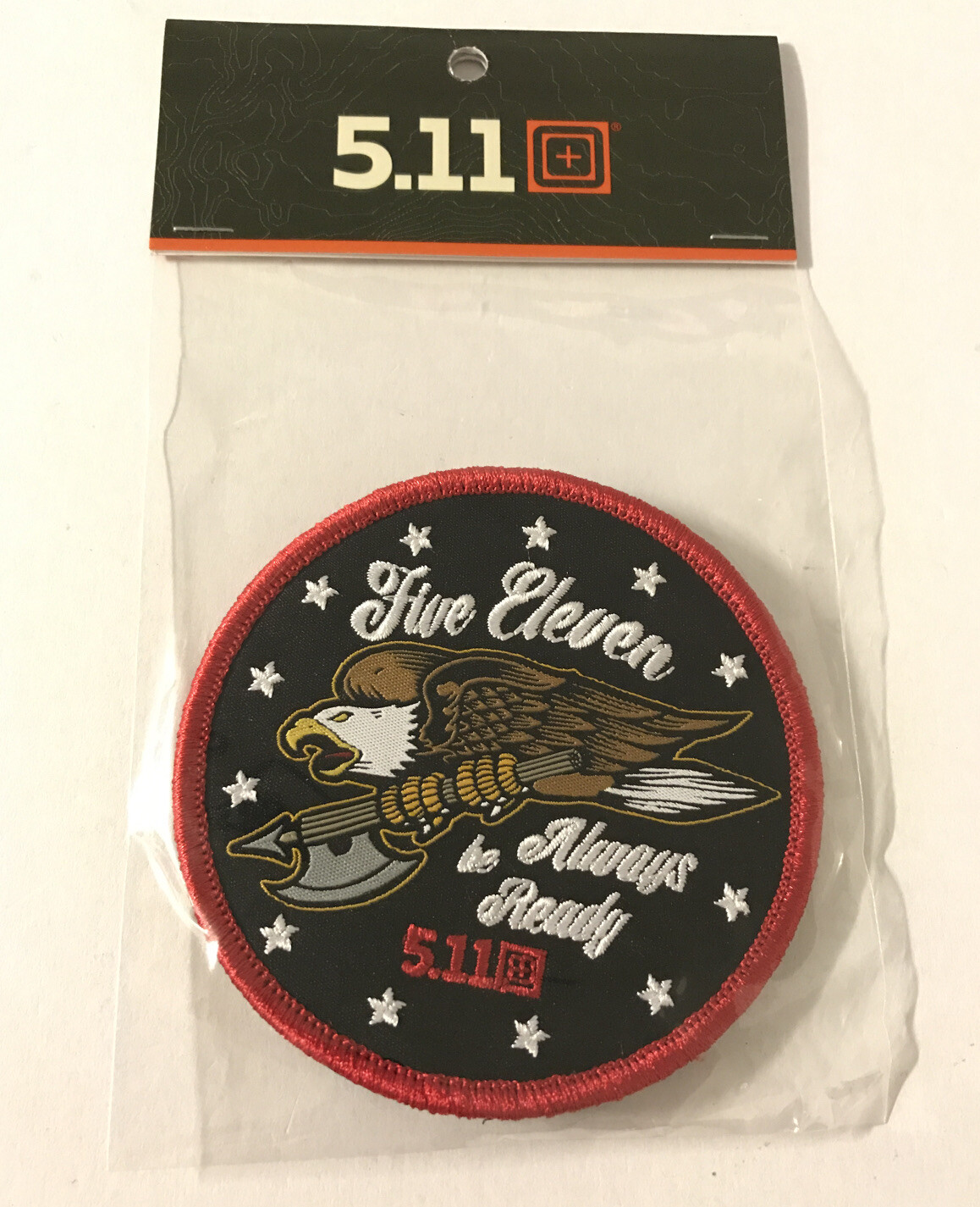 5.11 TACTICAL Morale Patch Eagle Axe New