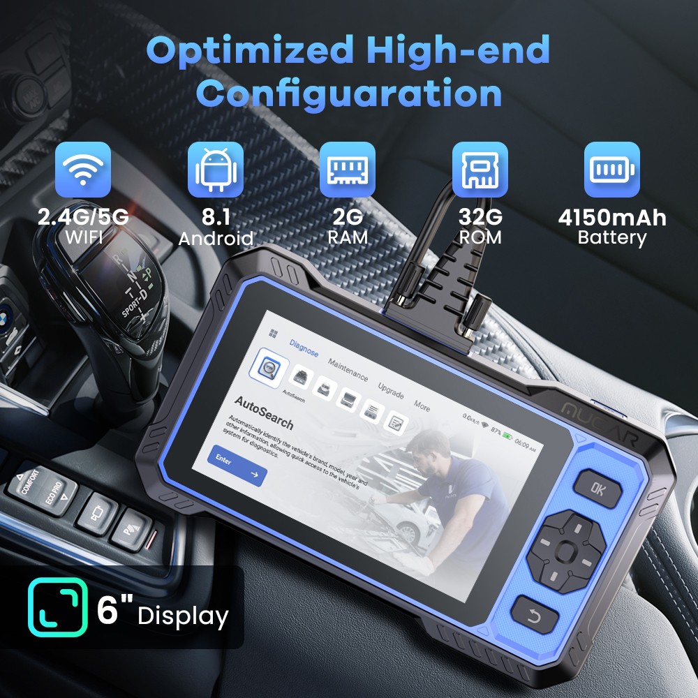 2025 MUCAR 682 Bidirectional All System OBD2 Scanner Diagnostic Tool Code Reader