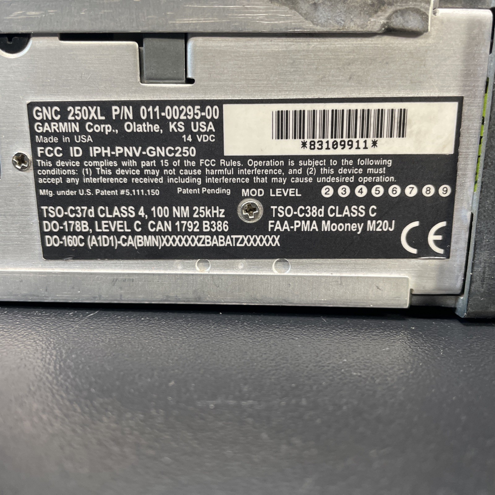 Garmin GNC 250XL GPS/COM