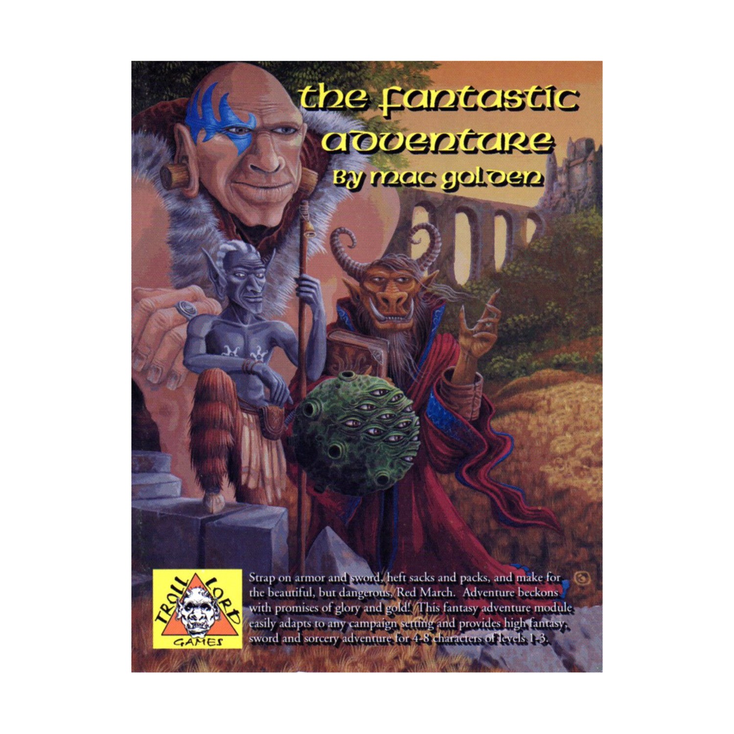 Troll Lord Fantasy RPG Fantastic Adventure VG+