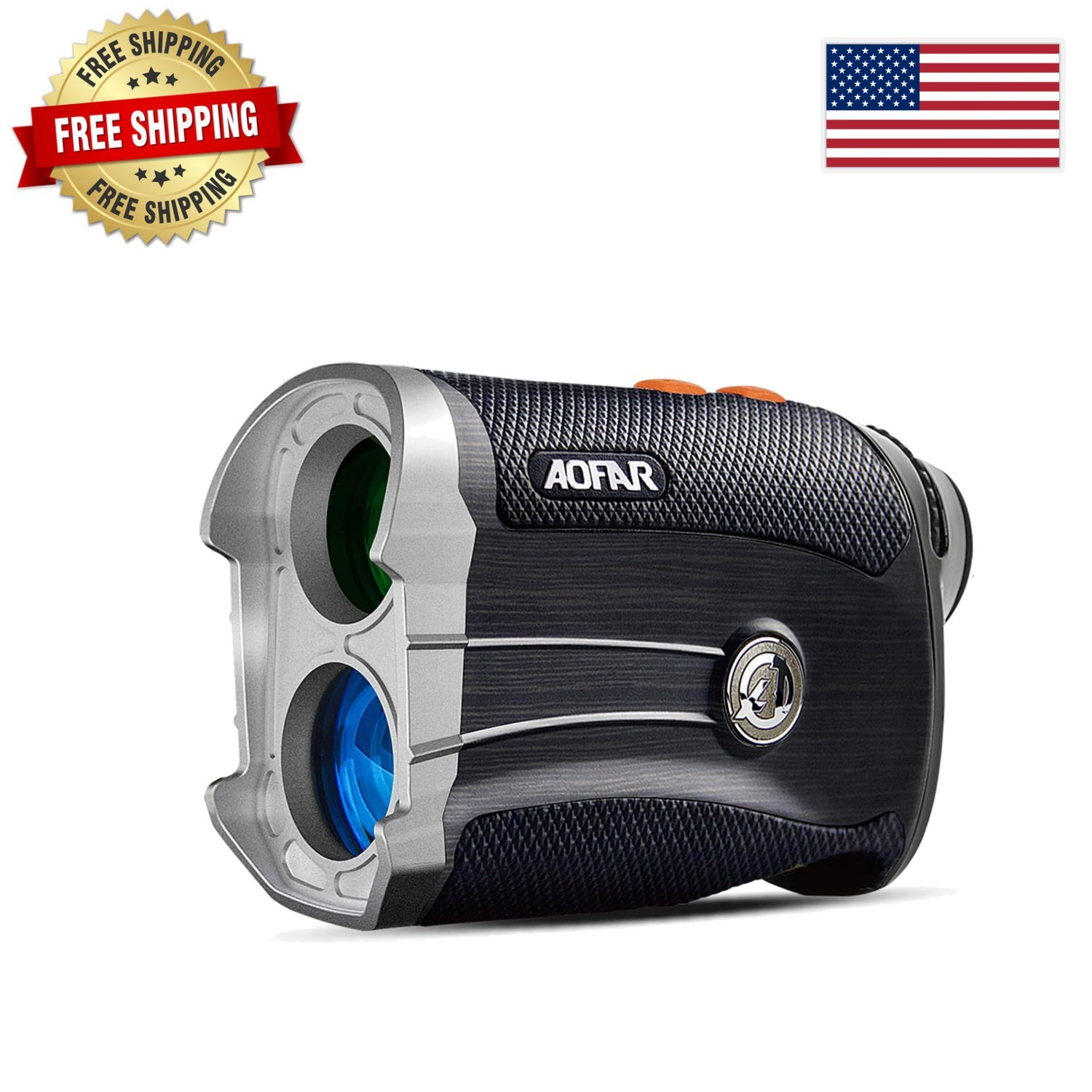 High Precision GX-2S Golf & Hunting Rangefinder - Flag-Lock & Angle Switch