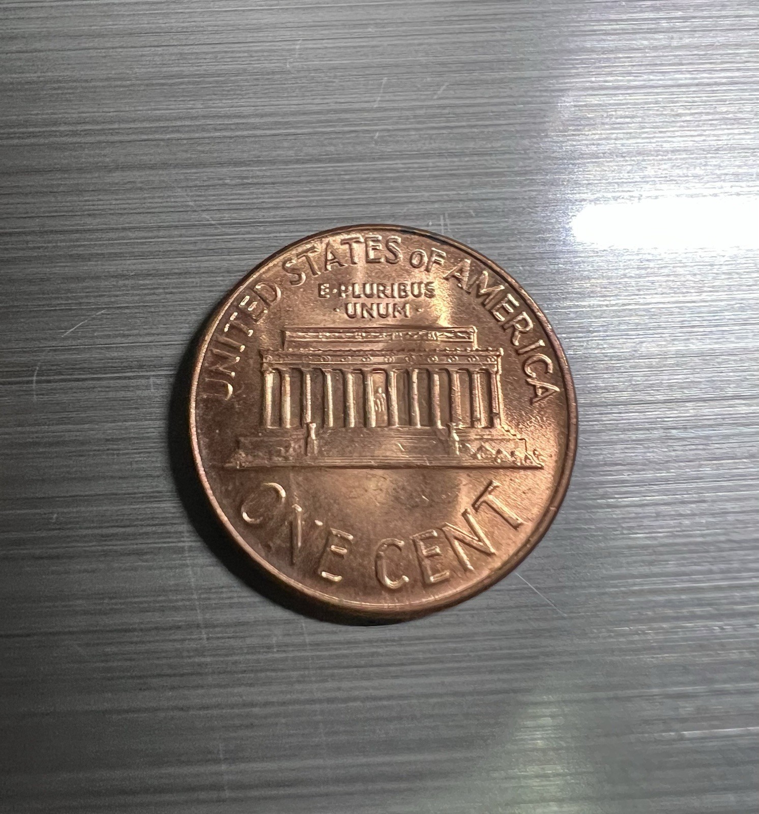 Rare Stunning 1964-D Lincoln Memorial Penny With Errors