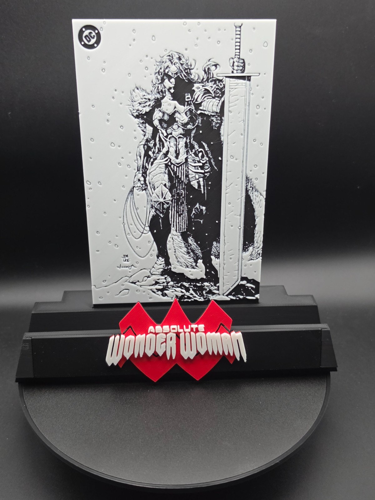 Absolute Wonder Woman Comic Book Display Stand, CGC, CBCS Non-Graded Comics