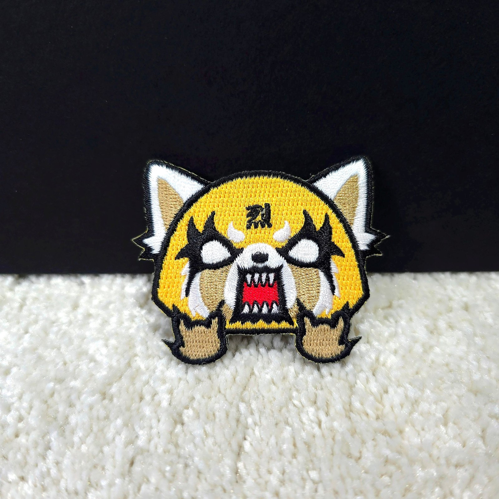 Aggretsuko 2" iron-on patch kawaii Japan