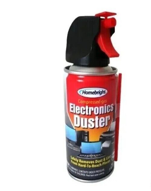 Air Duster Cans Spray Electronics 2 oz Computer Keyboard Particle Remover Comp