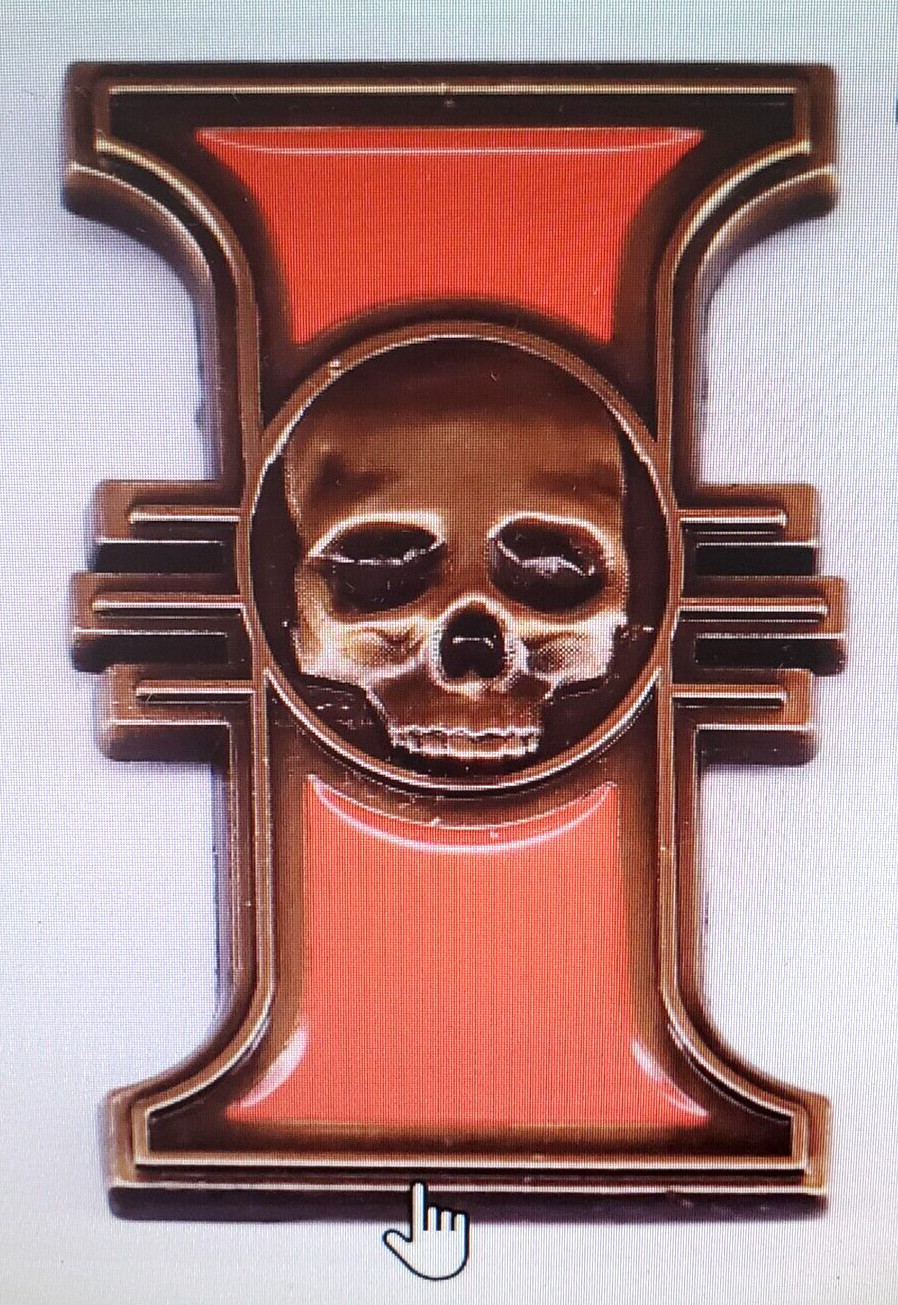 Warhammer 40,000 Inquisition 1.5" Metal Lapel/Hat/Lanyard Pin