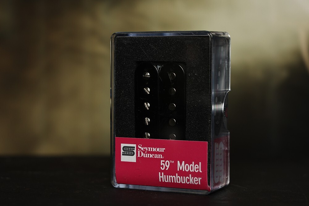 SEYMOUR DUNCAN SH-1b 59 Model Bridge Humbucker Pickup BLACK 4 Conductor