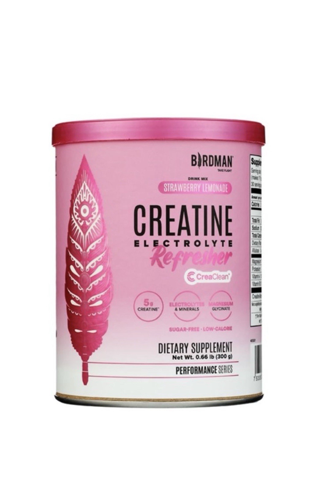 Birdman Creatine Electrolyte Refresher NEW UNOPENED Lemon Lime/Strawbry Lemonade
