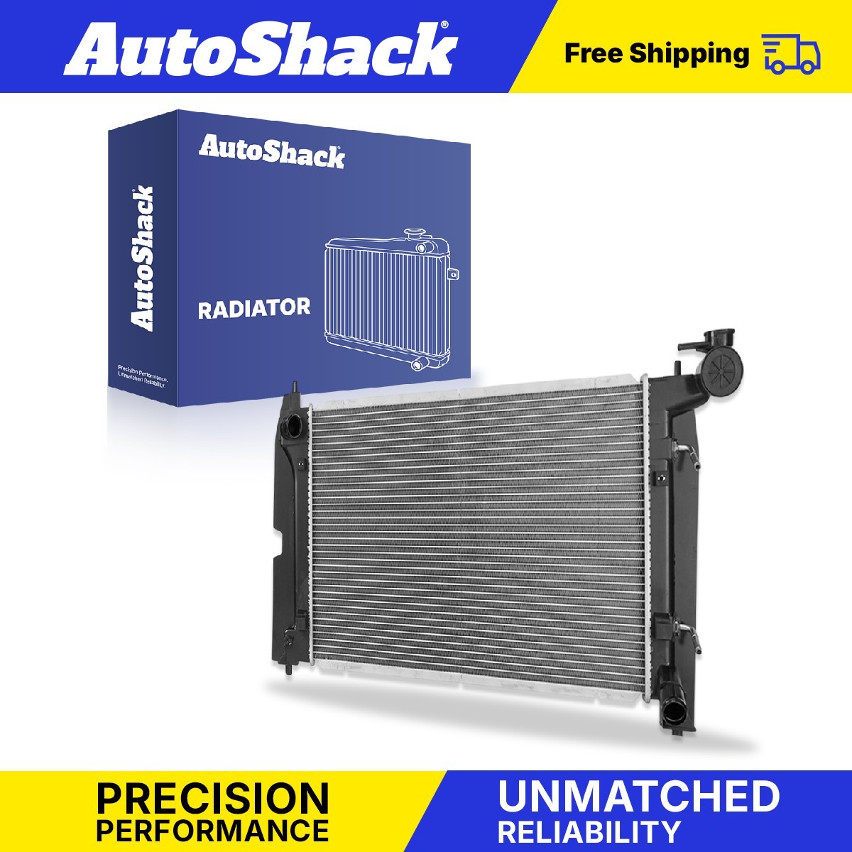 Radiator for Toyota, Corolla 2003-2008 Matrix 2003-2008, L4 1.8L
