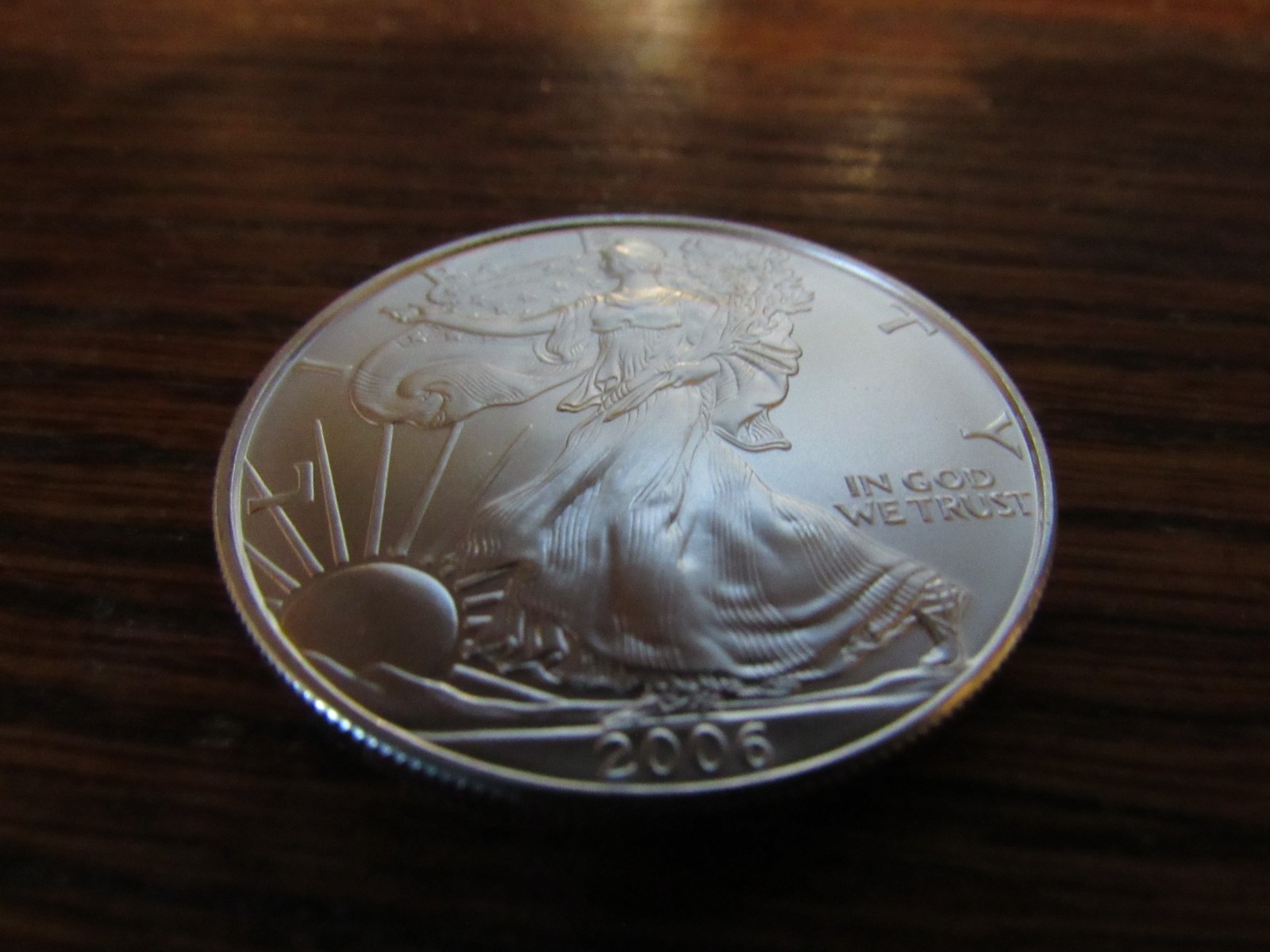 1 OZ. 2006 AMERICAN EAGLE .999 SILVER COINS