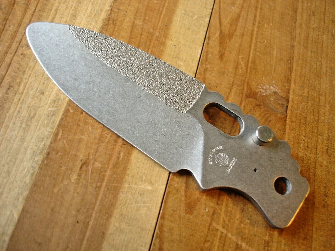 @@ BUCK KNIFE 889 STRIDER TARANI PRACTICE BLADE ONLY DULL EDGE 420HC STEEL @@