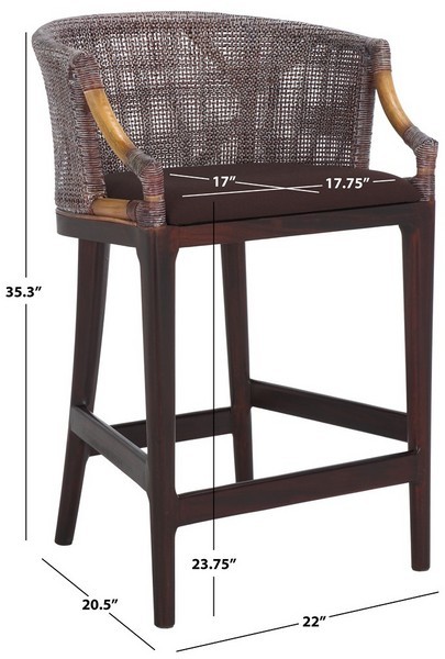 Safavieh BRANDO COUNTER STOOL, Reduced Price 2172782685 BST4000A