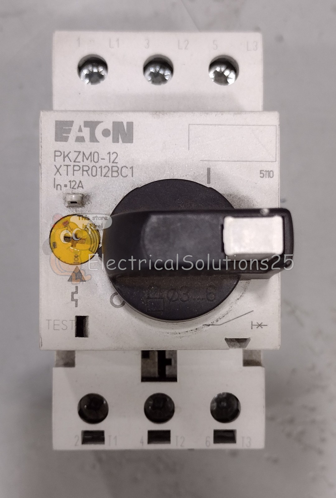 New Open Box Eaton XTPR012BC1 Motor Protective Circuit Breaker Free Shipping