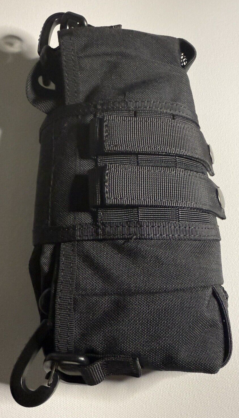 Foldable MOLLE Dump Utility Holster Pouch, Black, One Size