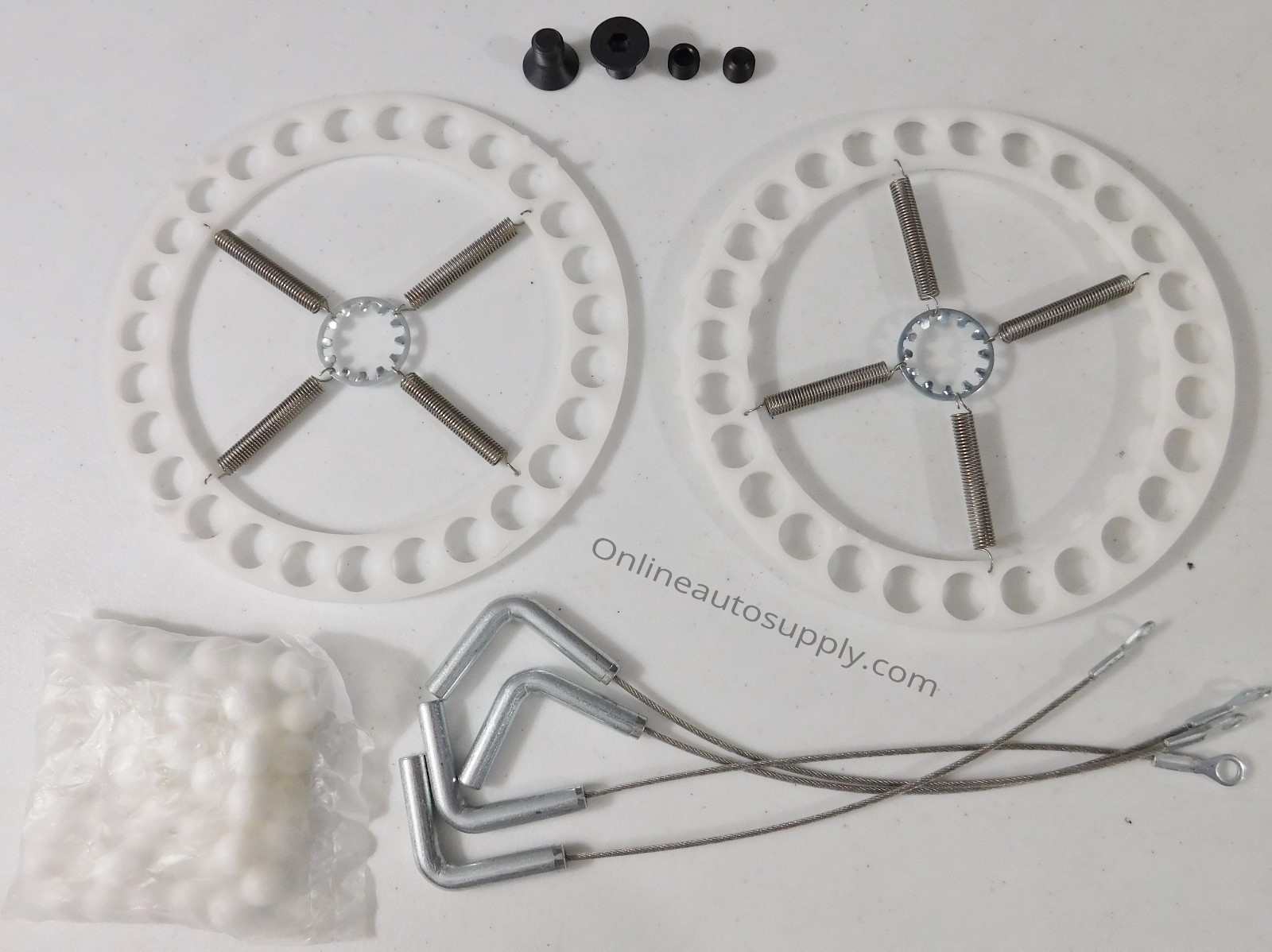 14" Alignment Turn Plate Table Repair Rebuild Kit with Lock Pins Hunter Rack