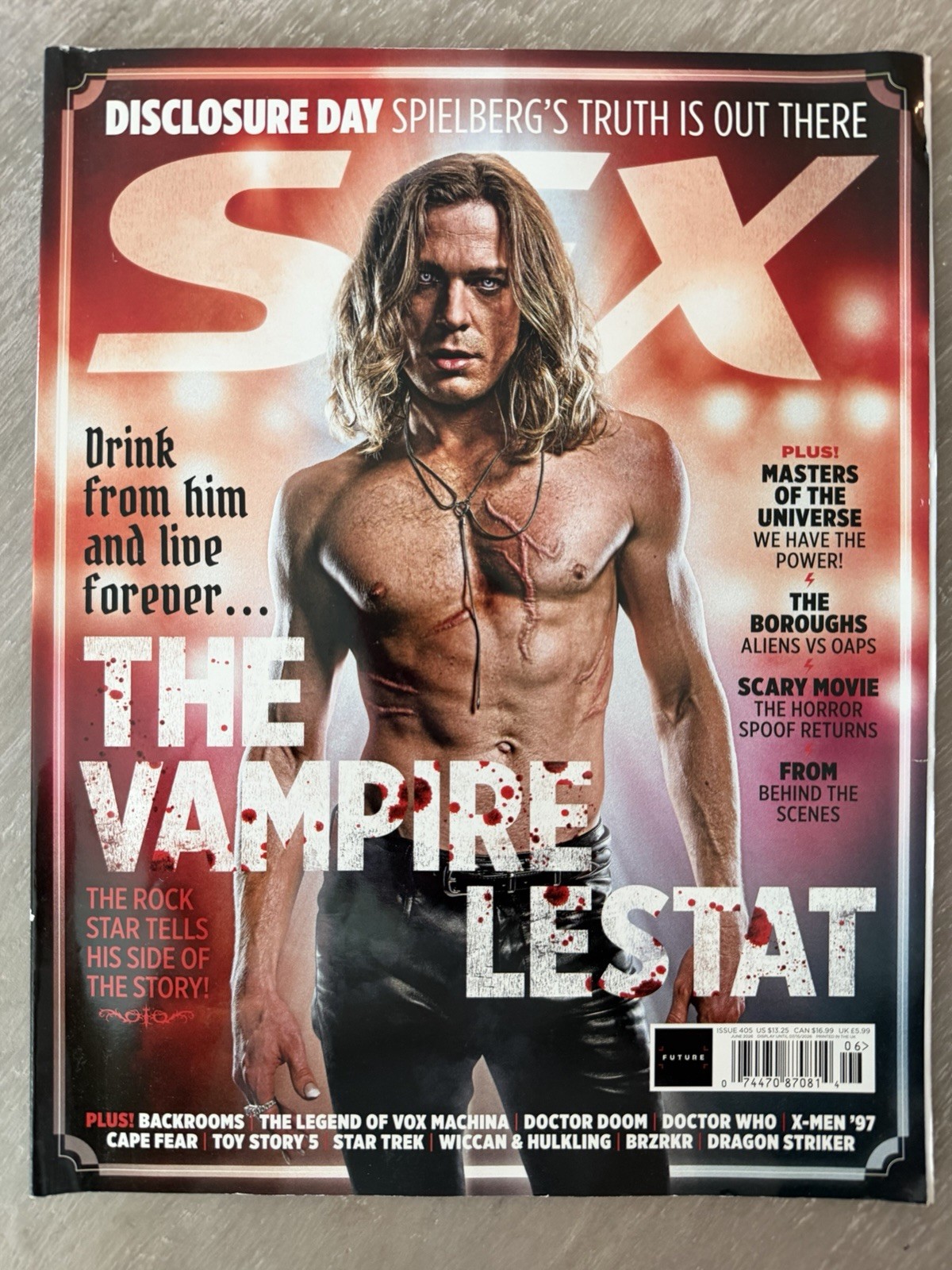 SFX Magazine - The Vampire Lestat - June 2026 Issue 405 - Disclosure Day
