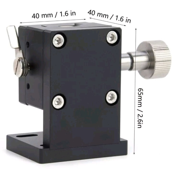 Walfront Precision Z Linear Stage Manual Slide Table Z Trimming Cross Roller...