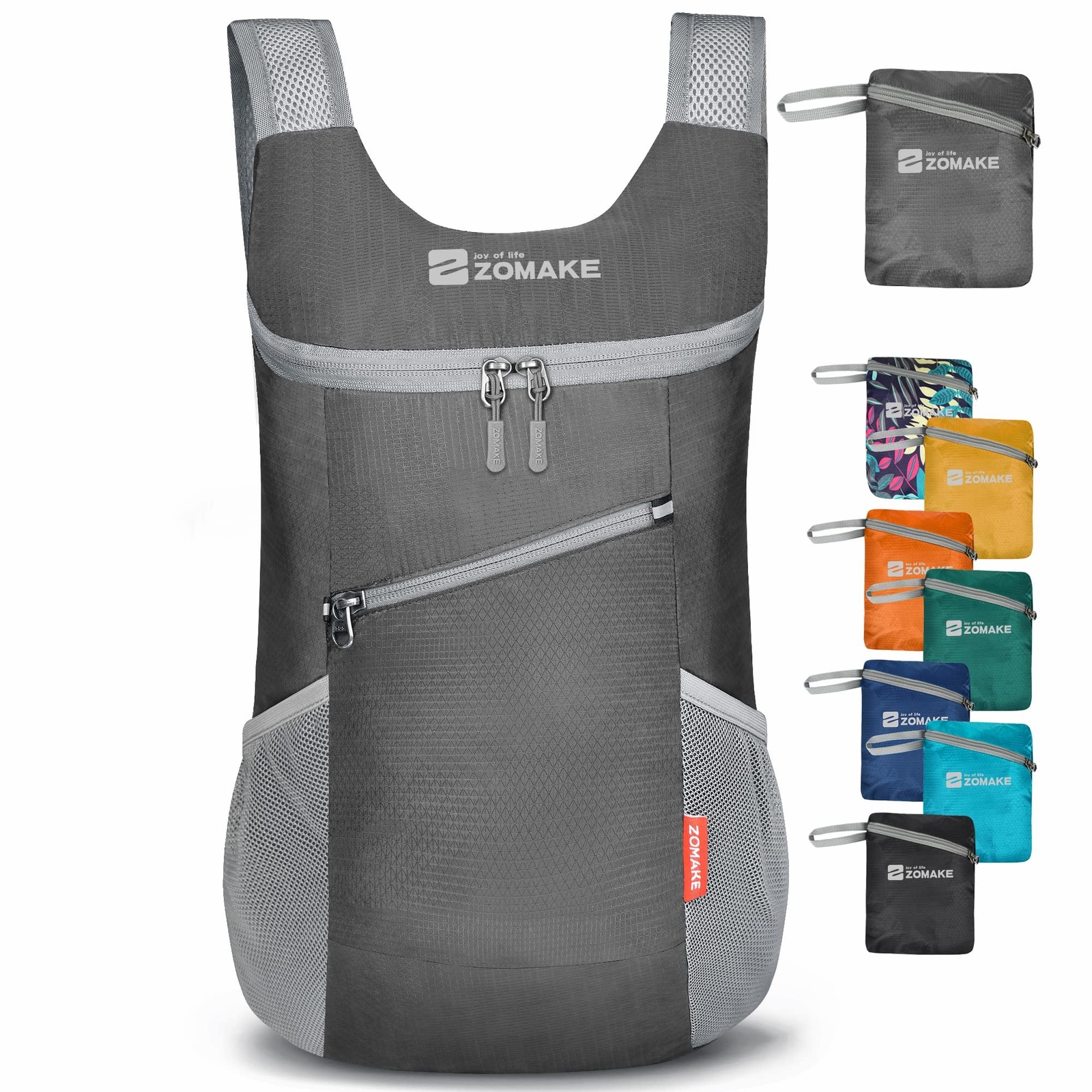 ZOMAKE Lightweight Packable Backpack 14L - Foldable Backpack Small Daypack Hi...