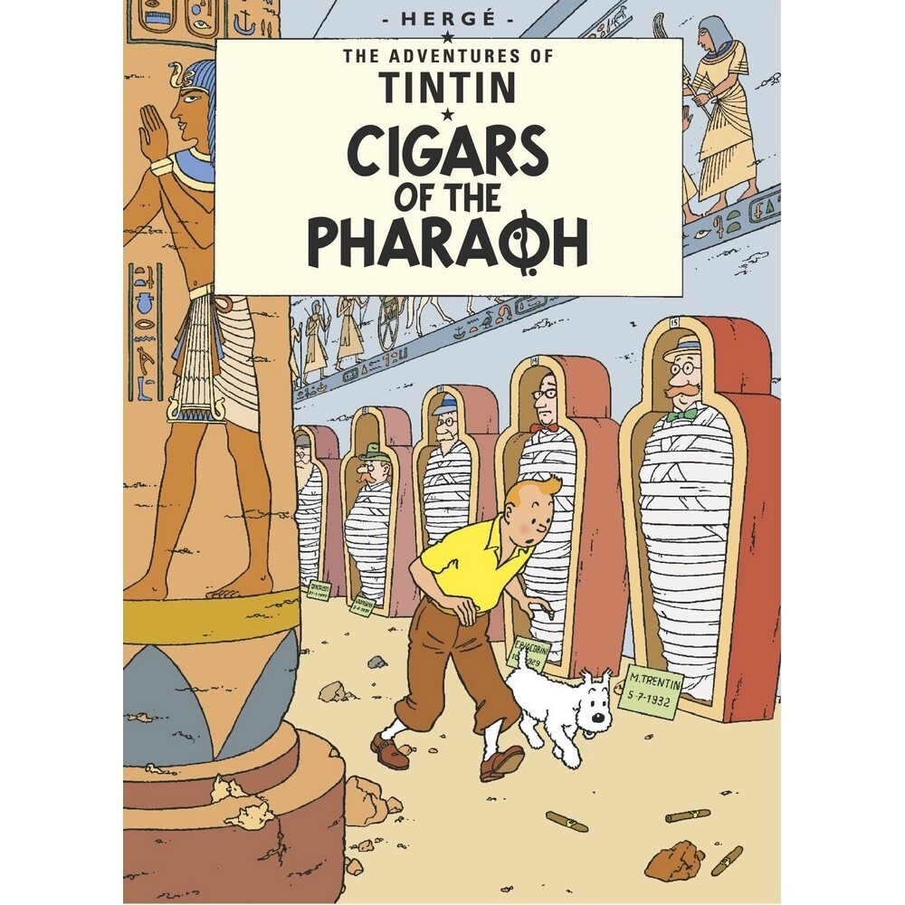 Tintin Album Postcard: Cigars Of The Pharaoh 34072 (10x15cm)
