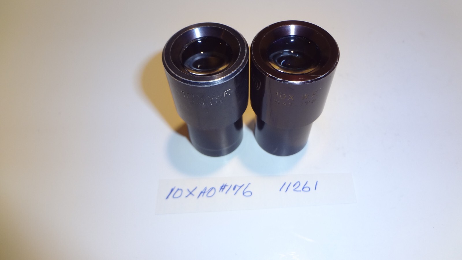 AMERICAN OPTICAL AO PAIRED 10X WF #176 EYEPIECES