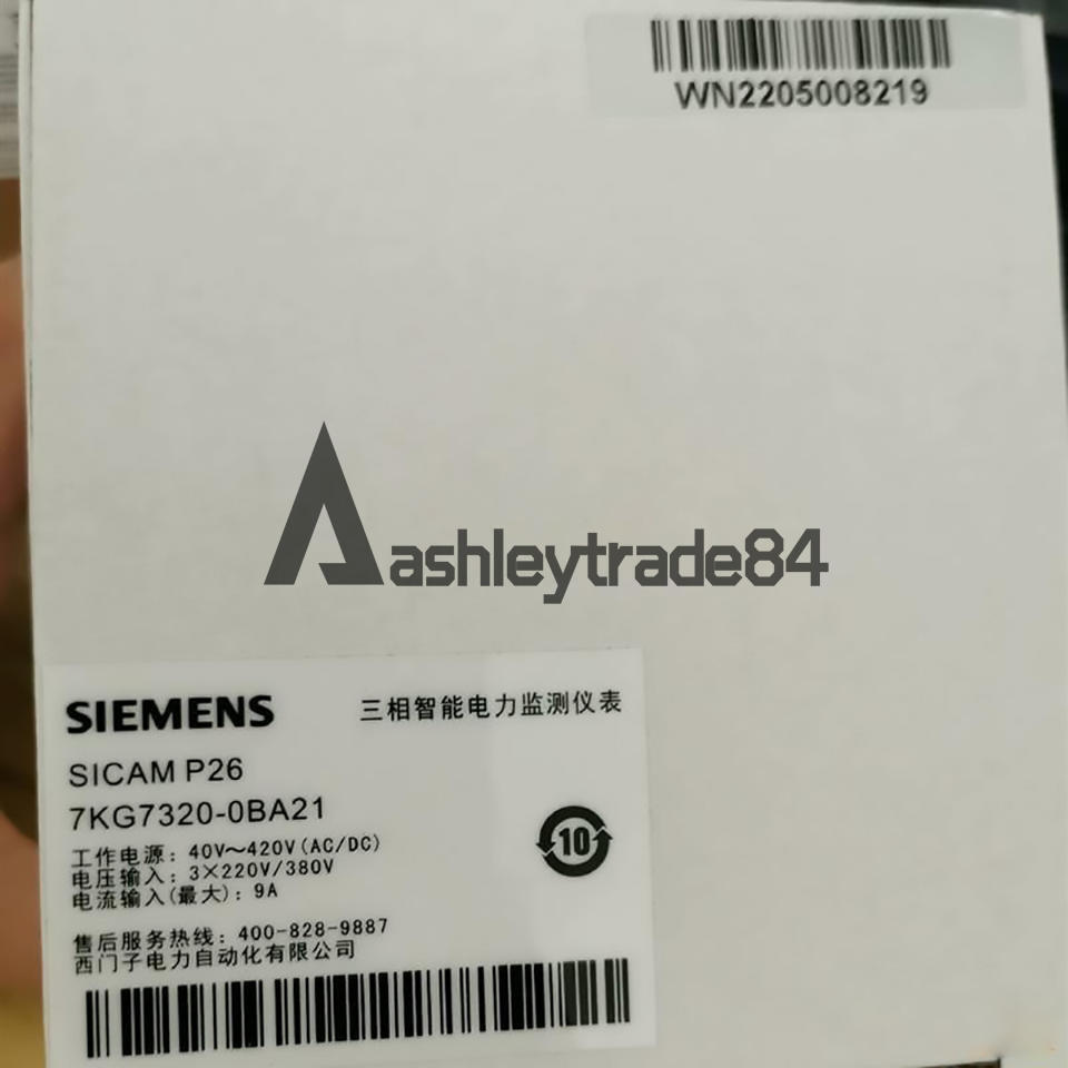ONE NEW SIEMENS power monitoring instrument 7KG7320-0BA21