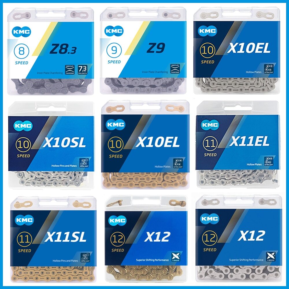 KMC X11/X11SL/X12 11/12 Speed Gold MTB Road Bike Chain 118/126 Links For Shimano