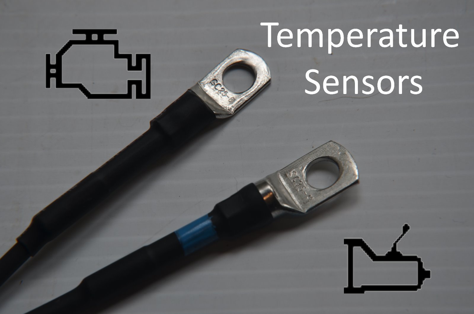 Engine, Transmission & EGT temp 52mm gauge visual/audible overheating alarm