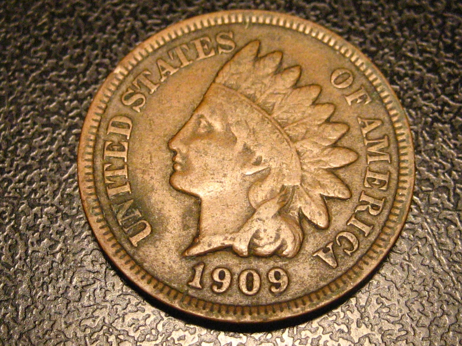 1909 Indian Head Cent Fine