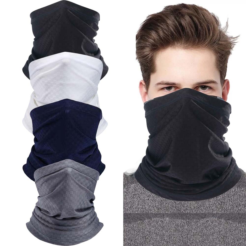Breathable BalaclavaMultifunctional Neck Gaiter UV Protection Face Mask Scarf US