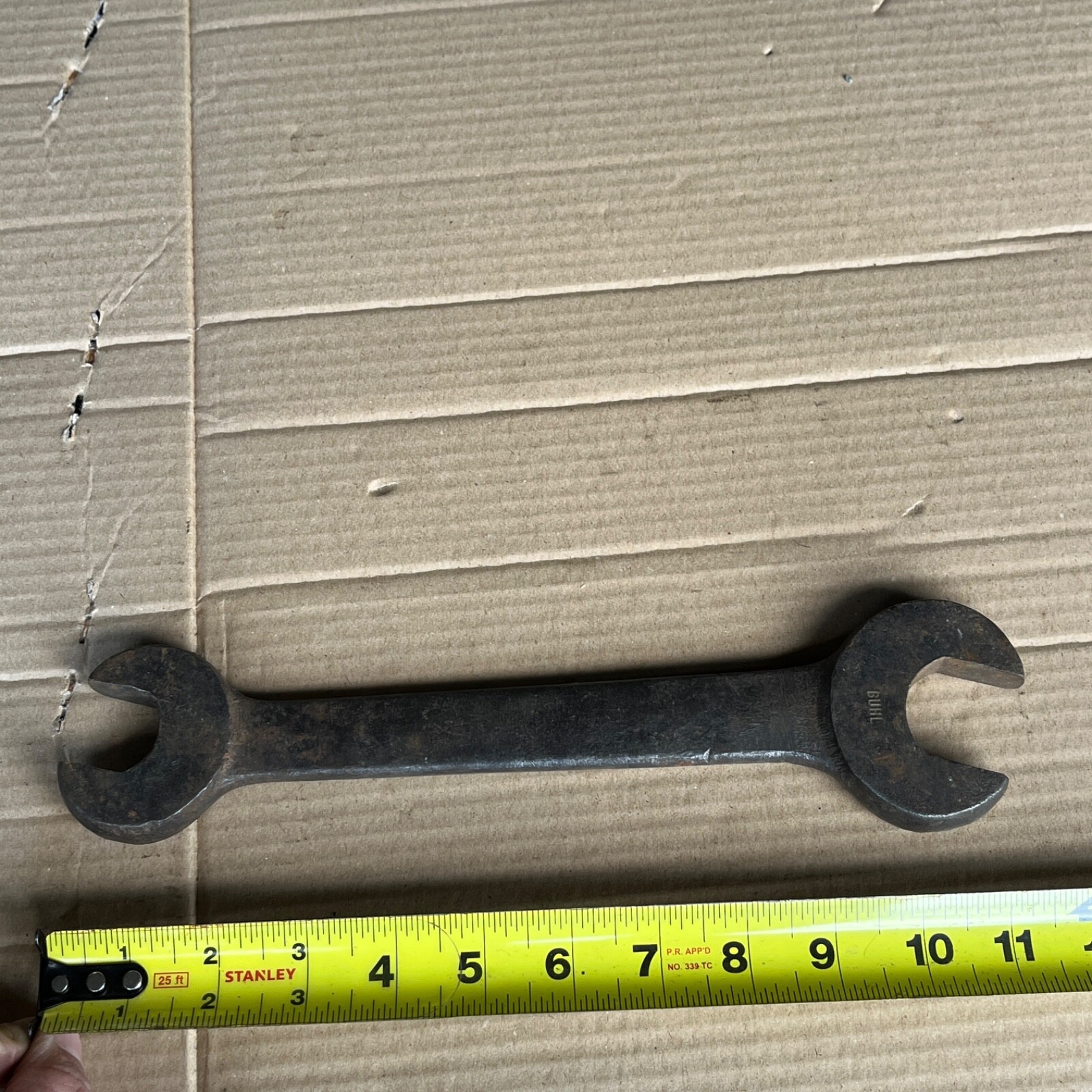 Vintage Buhl Wrench #36 Double Open End 1” & 1-1/4”